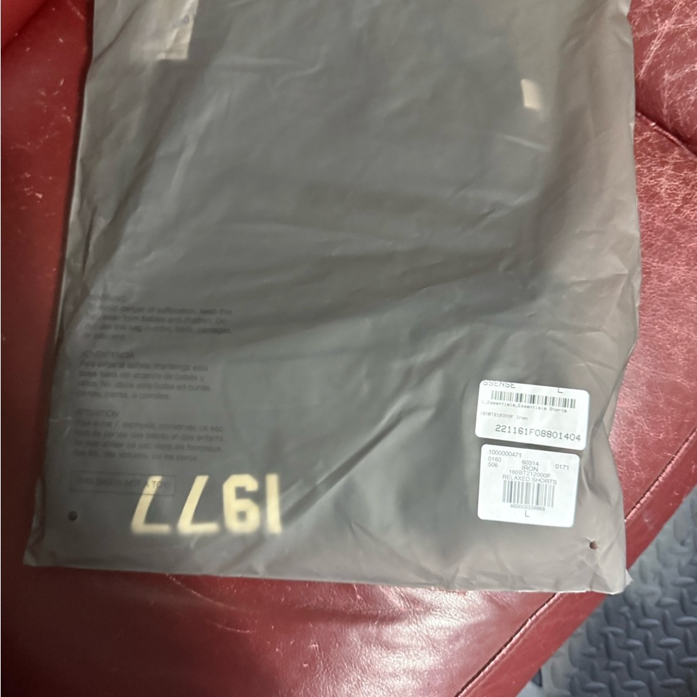 Essentials Gray Men's Shorts